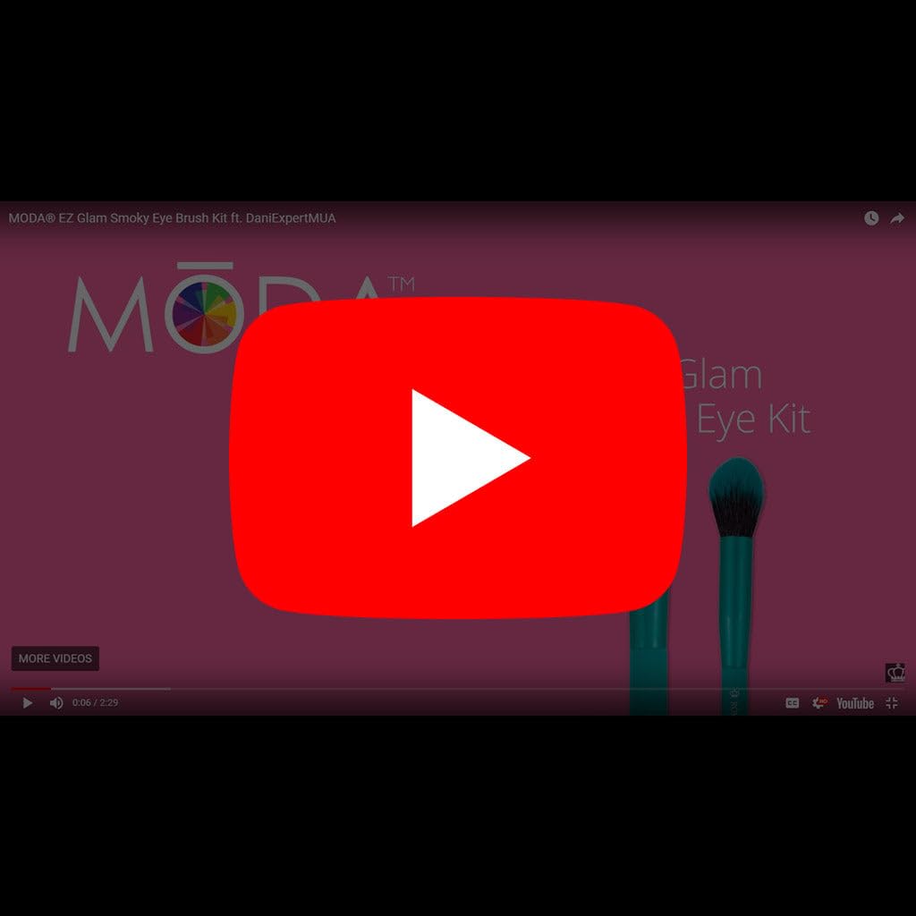 MODA EZGlam Duo Smoky Eye Makeup Brush Kit