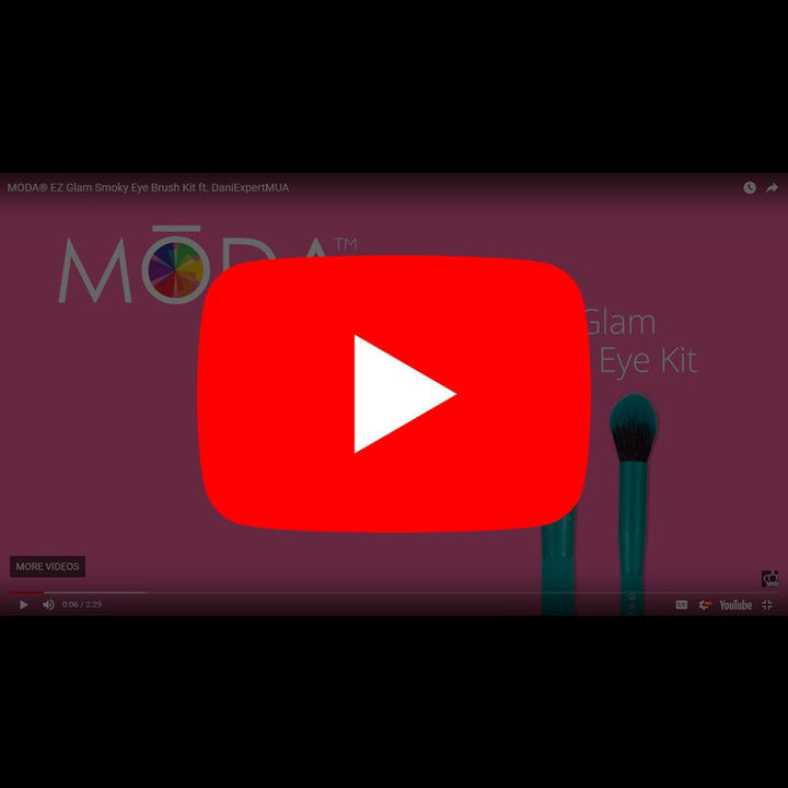 MODA EZGlam Duo Smoky Eye Makeup Brush Kit