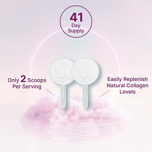 Multi Collagen Protein Powder,1Lb - Type I, II, III, V, X Collagen Peptides with Biotin 10000mcg, Vitamin C & Hyaluronic Acid - Unflavored - Keto & Paleo Friendly, Great for Hair, Skin, Nails & Joints