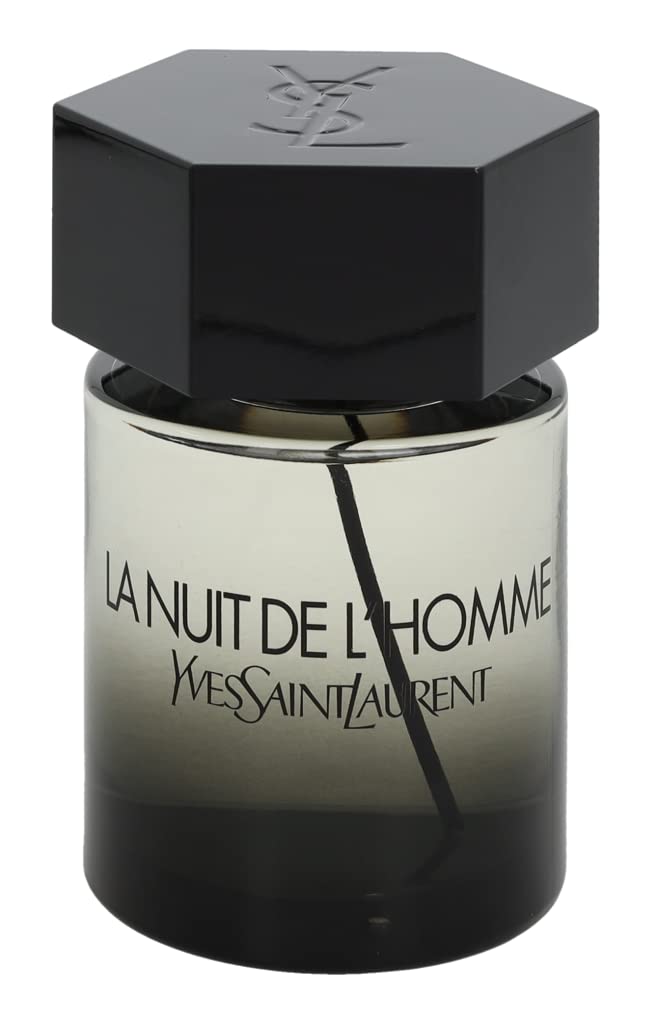 Yves Saint Laurent La Nuit De L'homme Cologne for Men, 3.4 Fluid Ounce