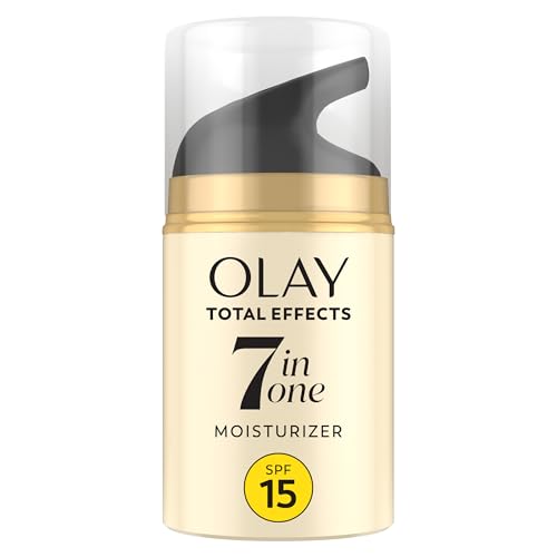 OLAY Total Effects 7-in-1 Anti-Aging Face Moisturizer with SPF 15, Fragrance-Free 1.7 oz