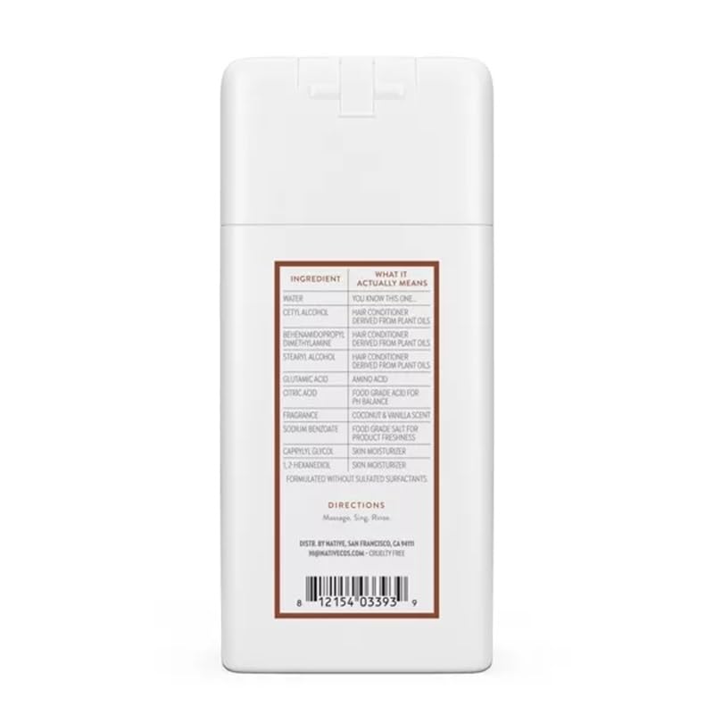 Coconut & Vanilla Travel Size Moisturizing Conditioner 3 Fl.oz – (Pack of 3)