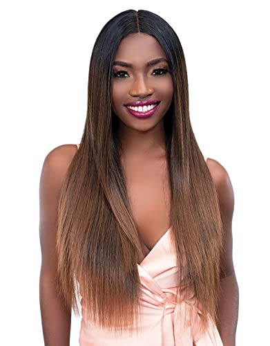 Janet Collection Essentials HD Lace Front Wig - EUNICE (1B)