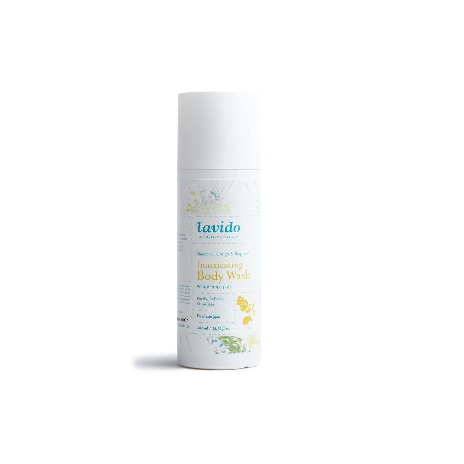 Lavido - Intoxicating Natural Body Wash (Mandarin | 400 ml) | Clean, Non-Toxic Skincare