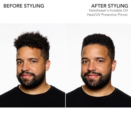 Bumble and bumble Hairdresser's Invisible Oil Heat/UV Protection Leave-In Conditioner Hair Primer | Hydrating, Anti Frizz, Color Safe | Straight, Coily | With Argan Oil + Coconut Oil, 8.5 fl. oz.