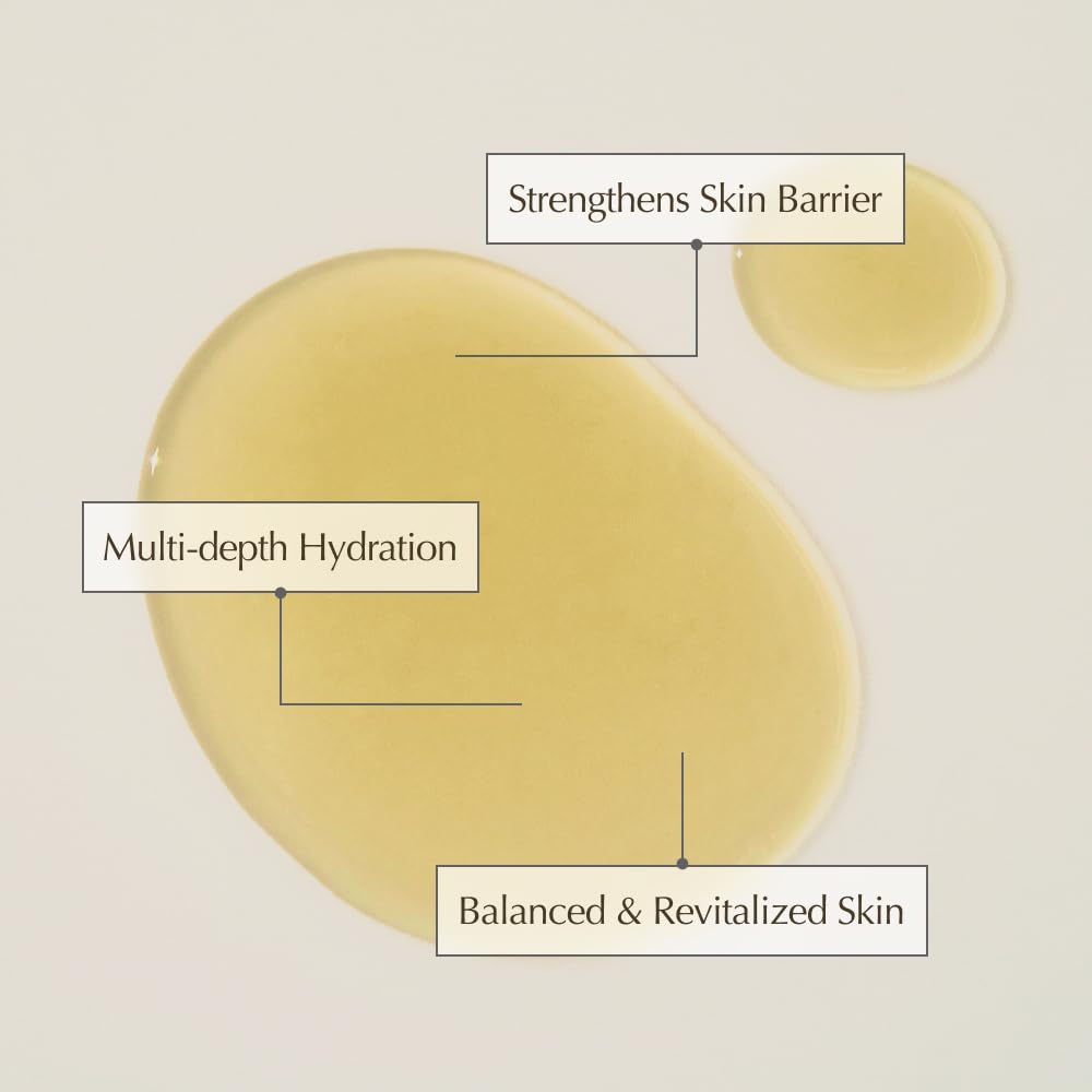 Kaine Kombu Balancing Ampoule Toner for Glass Skin, Deep Hydration & Skin Barrier Strengthening with 1% Panthenol and 60% Fermented Kombu, Korean Skin Care, 5.07 fl oz / 150ml