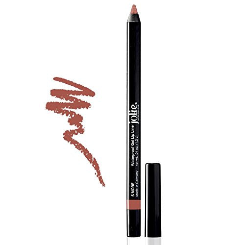 Jolie Cosmetics Waterproof Gel Lip Liner - Super Smooth, Extra Long-Wear (S'more) by Jolie