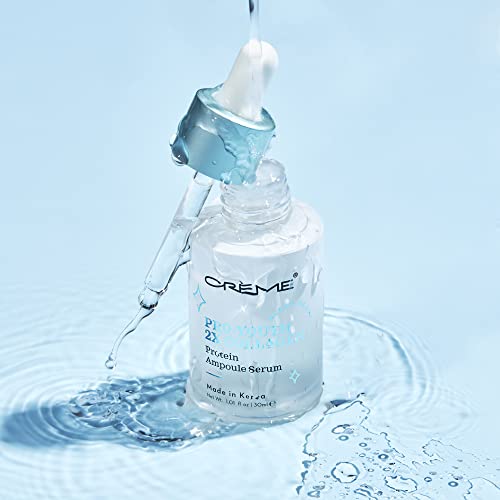 The Crème Shop Pro-Youth 2x Collagen Protein Ampoule Serum - Klean Beauty Facial Serum for Glowing Skin - Made in Korea