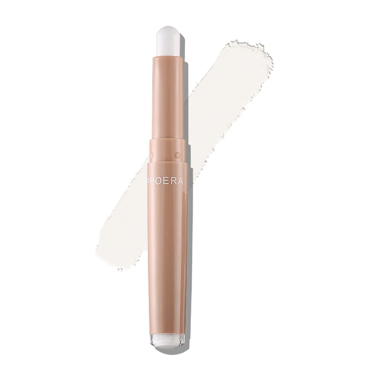 MEICOLY White Eye Shadow Stick - Matte Creamy Pencil Crayon Highlighter Eyeshadow, Milk Eye Brightener, Soft Smooth Highly Pigmented Opals