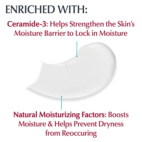 Eucerin Advanced Repair Body Cream for Very Dry Skin, Fragrance Free Daily Body Moisturizer, 8 Oz Tube