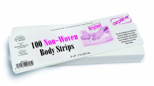 Depileve Non Woven Body Strips, 11 Ounce