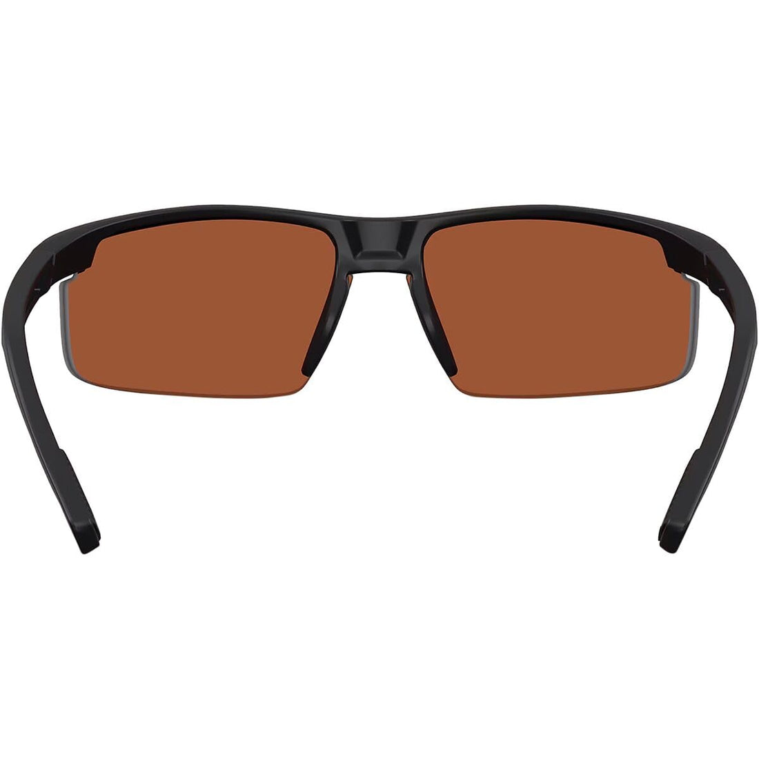 Native Eyewear Men's XD9048 Ridge-Runner Crest Rectangular Sunglasses, Matte Black/Green Mirrored Polarized, 69 mm