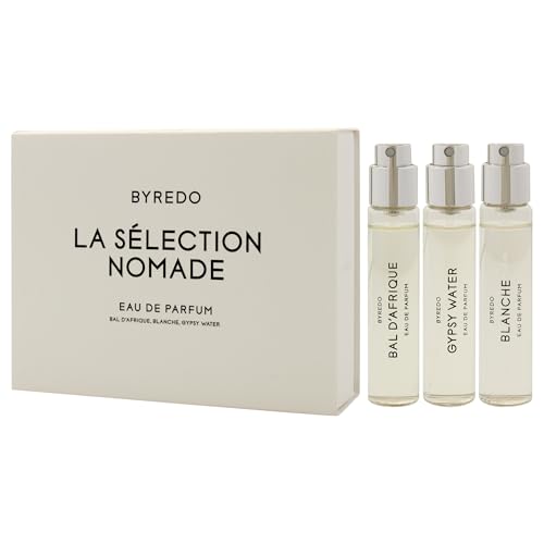 Byredo La Selection Nomade set for Unisex 3Pc Mini Gift: Bal d'Afrique, Blanche, Gypsy EDPs