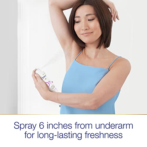 Dove 0 percent Deodorant Spray For 48 Hour Protection Coconut and Pink Jasmine Aluminum Free Deodorant 4 oz 3 Count, White, 4 Ounce (Pack of 3)