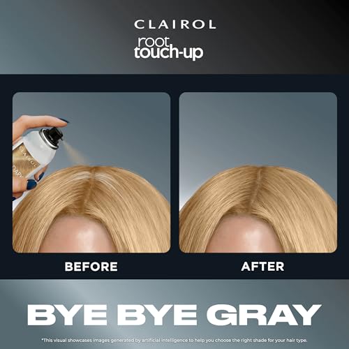 Clairol Root Touch-Up by Nice'n Easy Temporary Hair Coloring Spray, Light Brown Hair Color, Pack of 1
