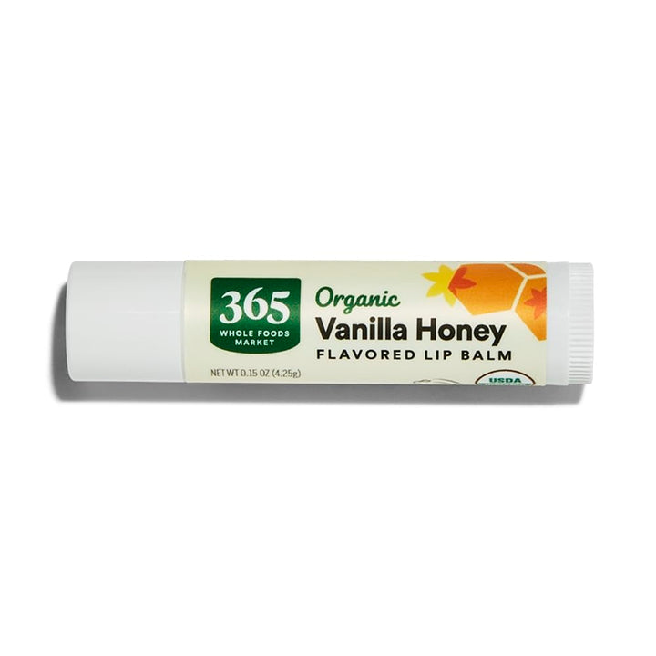 365 by Whole Foods Market, Organic Vanilla Honey Lip Balm, 0.15 Ounce