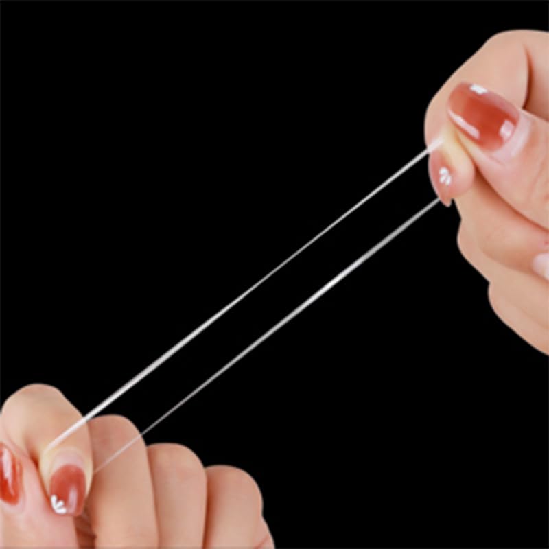 2000 PCS Elastic Hair Accessories Set - Clear Mini Rubber Ties, Soft Non-Slip Small Ponytail Bands with Topsy Tail Tools for Girls