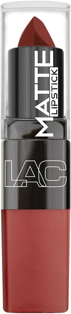 L.A. Colors Matte Lipstick, Mysterious Brown, 3.8g