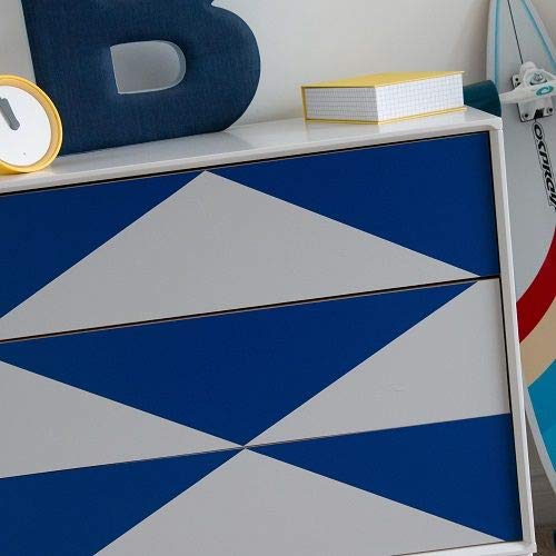 d-c-fix 346-0004 Decorative Self-Adhesive Film, Matte Royal Blue, 17 x 78 Roll