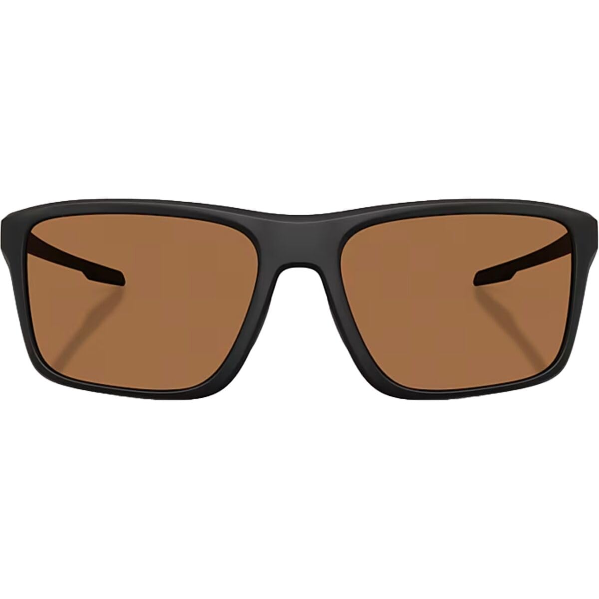 Native Eyewear Men's XD9043 Tavern Square Sunglasses, Matte Black/Brown Polarized, 57 mm