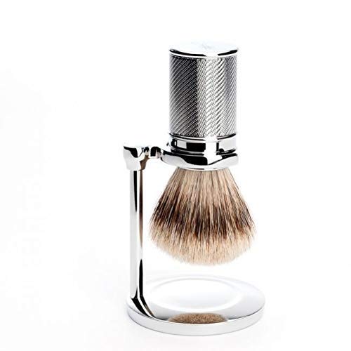 MÃƒÅ“HLE Chrome Sturdy Shaving Stand for TRADITIONAL Series Brushes