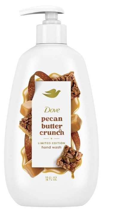 Dove Holiday Treats Hand Wash, Pecan Butter Crunch, 2 Pack/12 oz.