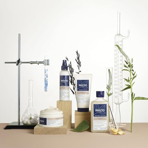 PHYTO PARIS REPAIR Restructuring Shampoo, Vegan, Sulfate Free, Cleanses and Repairs Damaged Hair and Brittle Hair, 8.45 fl.oz.