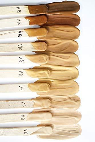 Vasanti Cosmetics Liquid Cover-Up - Foundation & Concealer in 1 - Oil-Free - V10