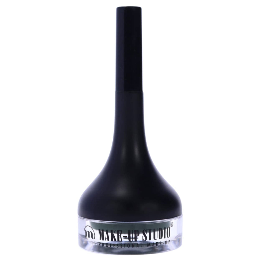 Make-Up Studio Professional Make-Up Cream Eyeliner With Brush - Beautiful Eyeliner With Integrated Brush - Ideal To Put A Tight Eyeliner - To Create A Perfect Smokey Eye - Green - 0.07 Oz