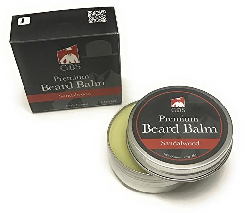 GBS All Natural Sandalwood Premium Beard Balm