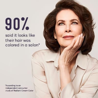 Madison Reed Radiant Hair Color Kit, Medium Golden Brown for 100% Gray Coverage, Ammonia-Free, 6NGV Tuscany Brown, Permanent Hair Dye, Pack of 2