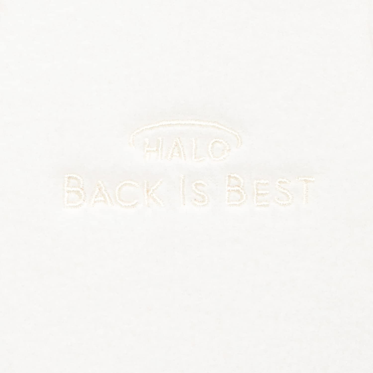 HALO Sleepsack Micro-Fleece Wearable Blanket, TOG 1.0, Cream, Large