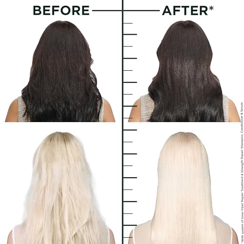 Garnier Fructis Hair Filler Strength Repair Shampoo with Vitamin Cg, Sulfate Free Shampoo for Weak, Damaged Hair, 10.1 Fl Oz, 1 Count