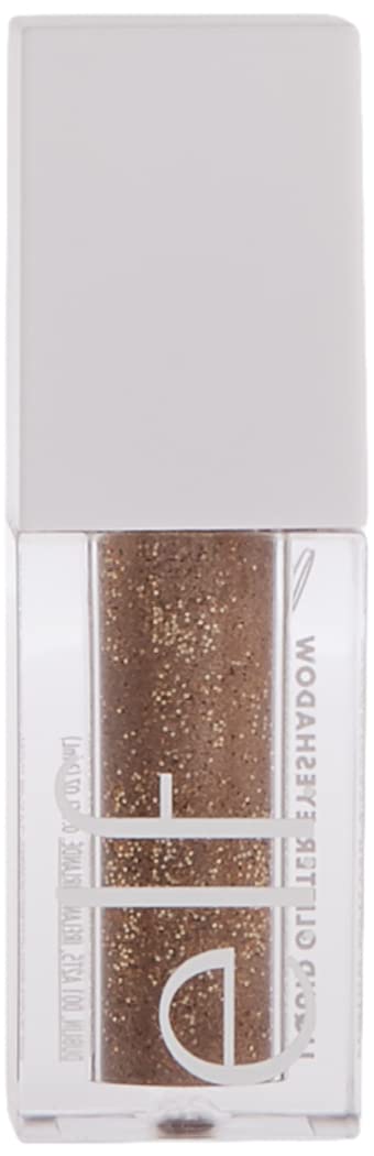 e.l.f. Cosmetics Liquid Glitter Gel Eyeshadow, Copper Pop, 0.10 Fl. Ounce, Copper Pop, 0.10 Fl Ounce