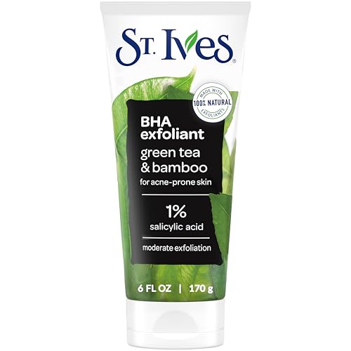 St. Ives Blackhead Clearing Face Scrub, Green Tea, 6 oz