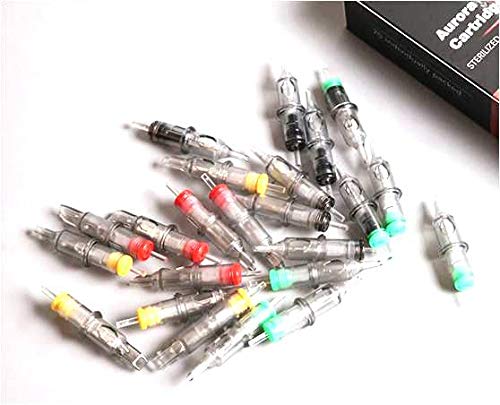 Aurora Cartridges Tattoo Needle 3RL 5RL 7RL 9RL 11RL (50 pcs Mix)