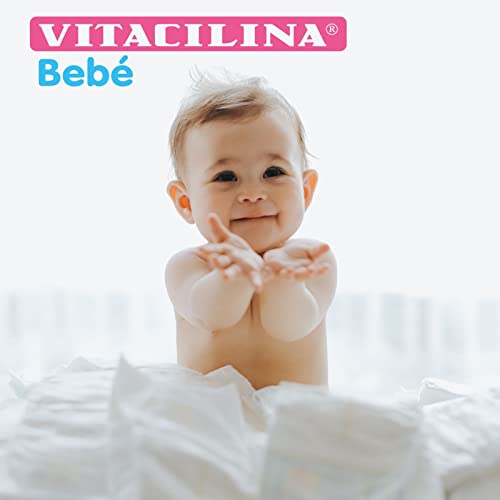 Vitacilina Bebe, Diaper Rash Ointment, Skin Protectant with Vitamins and Wetting oils, Protects Baby's Skin, 2-Pack of 1.76 Oz, 2 Boxes
