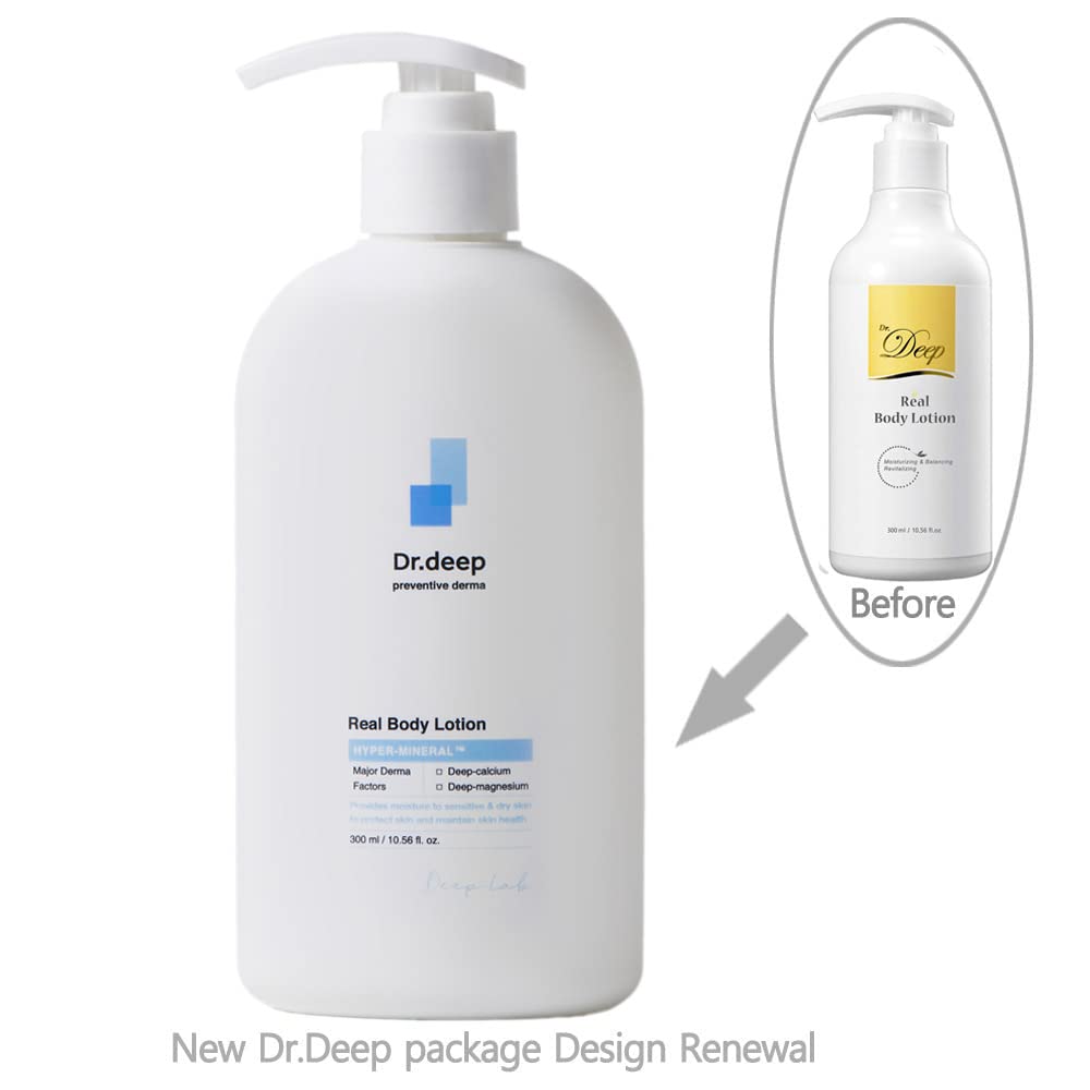 Dr.Deep Real Body Lotion Soothing Shea Butter Included Moisturizing Body Lotion