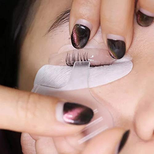 10 Pairs S/M/L Silicone Eyelash Perming Curler Shield Pads with Small Medium Large Size Lash Lift Rods Makeup Beauty Tool Accessories