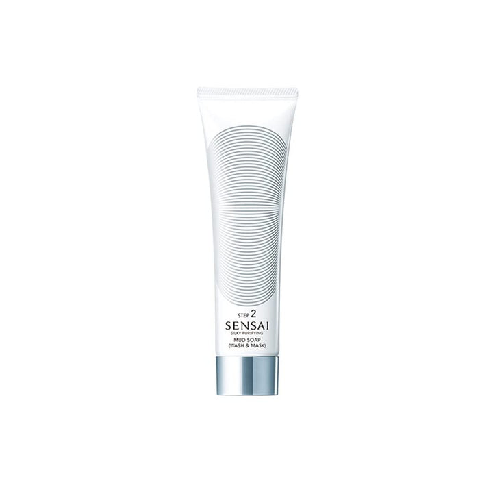 Kanebo Sensai Silky Purifying Mud Soap - Wash & Mask (New Packaging) 125ml/4.3oz