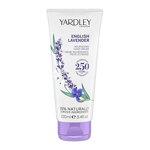 Yardley of London English Lavender Hand and Nail Cream for Women, 3.4 Ounce