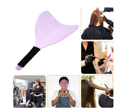 1Pcs Hairdressing Face Hairspray Mask Salon Barber Haircut Cover Face Eyes Protector Supplies Hair Styling Tools(Color Random)