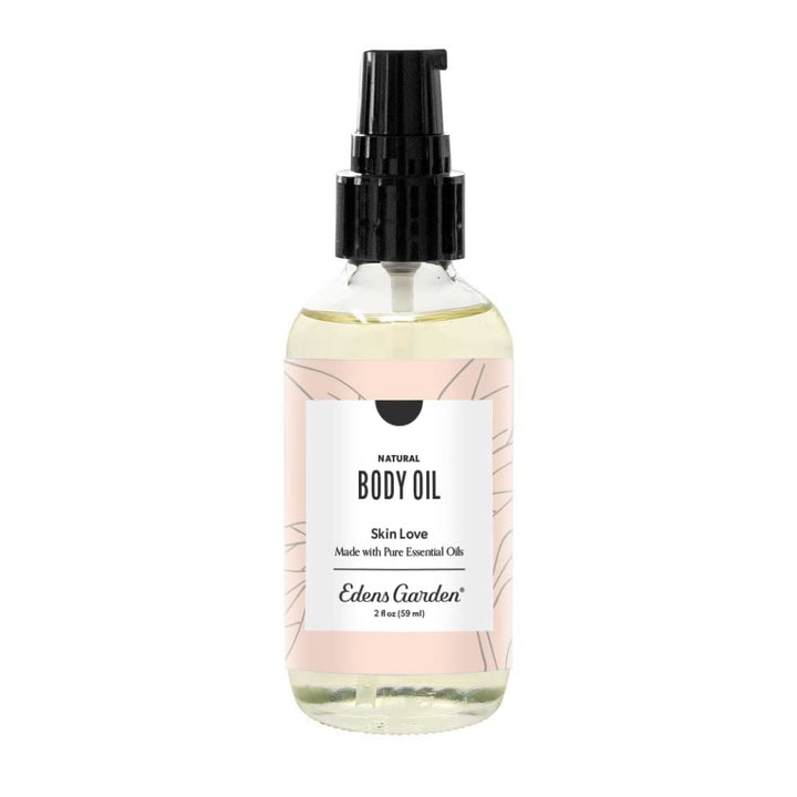 Edens Garden Skin Love Bath & Body Oil – Anti-Aging Blend with Pure Essential Oils & Vitamin E for Smooth, Hydrated Skin – Natural Moisturizer for Scars, Wrinkles & Stretch Marks, 2 fl oz (59 ml)