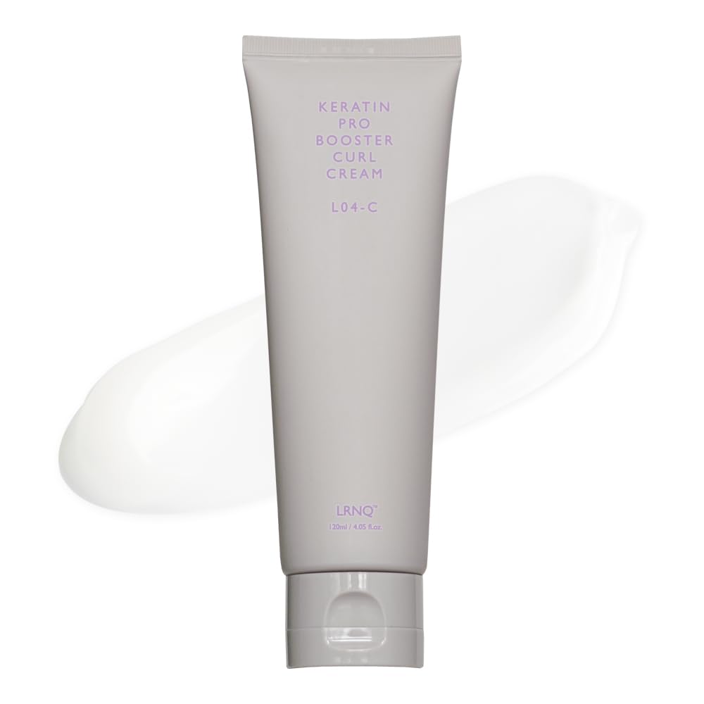 LORINIQUE Korean Defining Curl Cream, High-Dose Keratin (50,000ppm) & Amino Acids, Hair Curling Essence, Anti Frizz, Treatment for Curly Hair, 4.05 Fl Oz