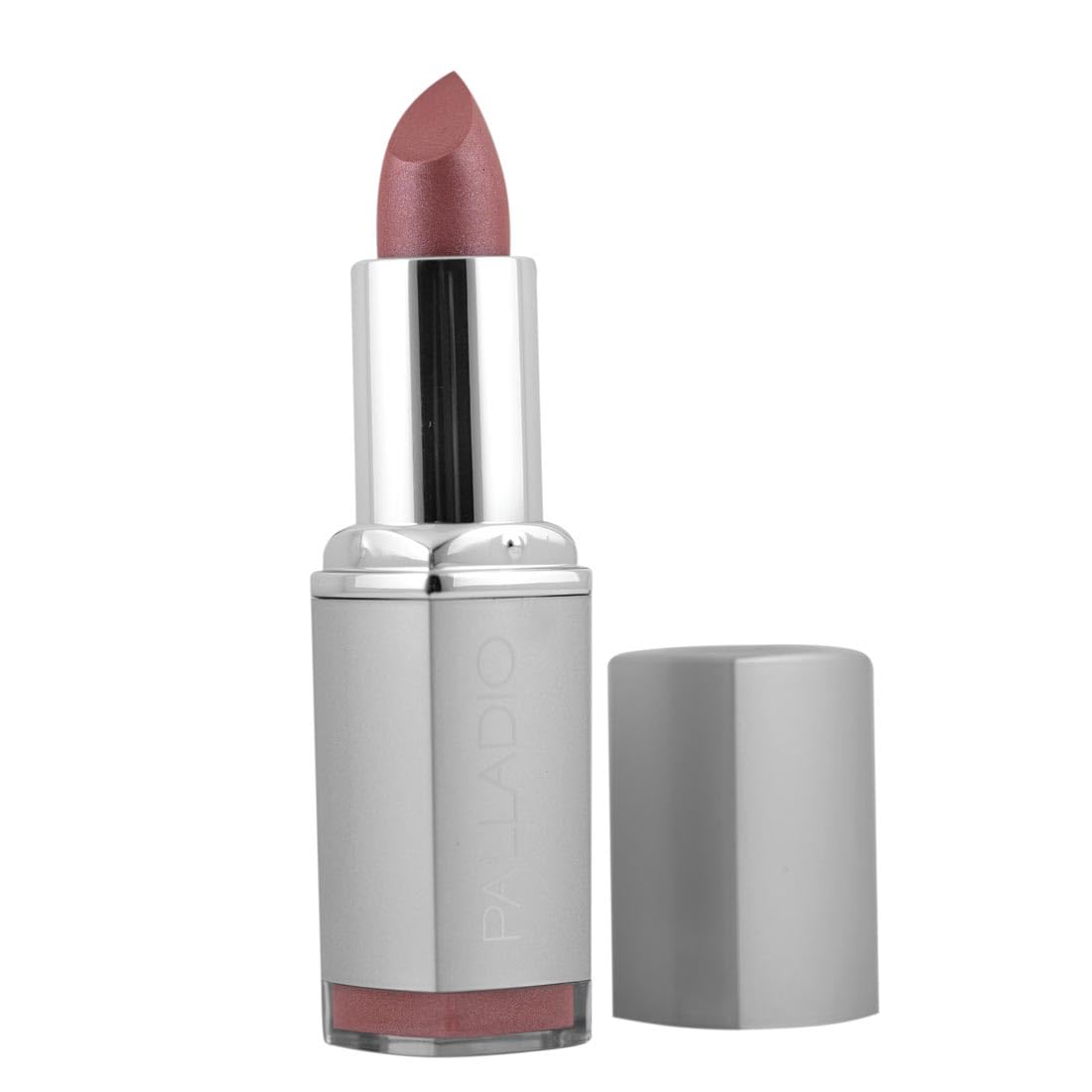 Palladio Herbal Lipstick, Rich Pigmented and Creamy Lip Color, Infused with Safflower, Ginseng, Ginkgo Biloba, Camellia and Aloe, Prevents Lips from Drying, Combats Fine Lines, Long Lasting, Pinky