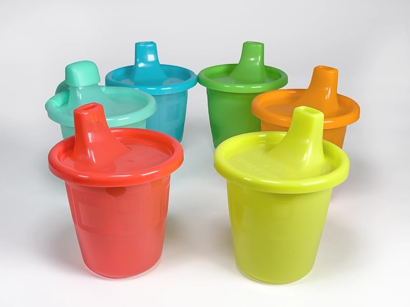 The First Years Take and Toss Spill-Proof Sippy Cup, Assorted, Pack of 6