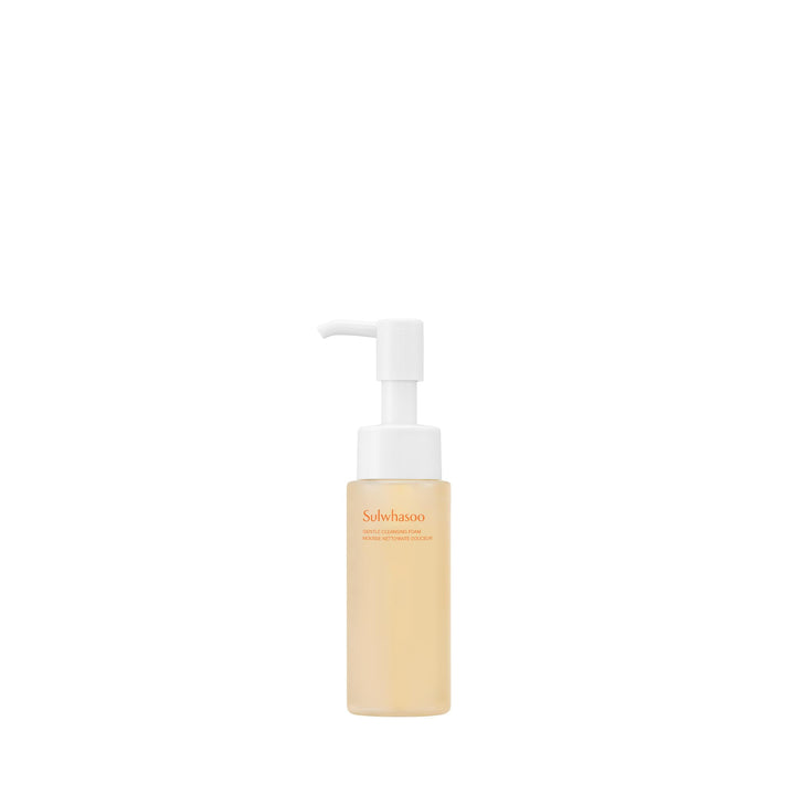 Sulwhasoo Gentle Cleansing Foam, Travel Size - Korean Face Wash for All Skin Types, Moisturizes & Rejuvenates, Removes Dirt & Impurities, Softens Skin, Hydrating Cleanser - 1.69 fl. oz.