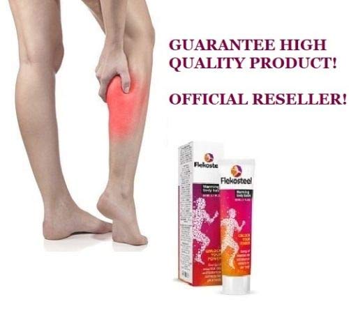 2 TUBE Flekosteel warming body balm 2 x (1.7 oz/ 50ml). Original from Russia with Hologram. Fresh Stock