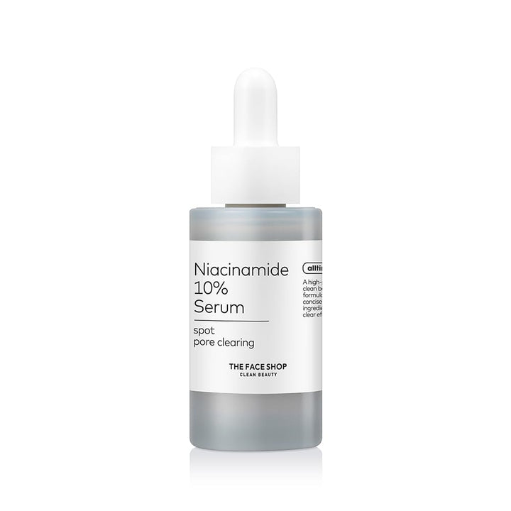 The Face Shop Alltimate Niacinamide 10% Serum for Face with Caffeine & Peptide, Korean Skin Care, Oil Control & Pores Reducer, Improve Skin Elasticity, Face Serum for Sensitive Skin, Non-comedogenic