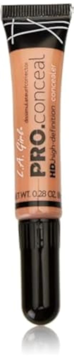 LA Girl Pro Coneal HD. High Definiton Concealer 0.25 oz GC994 Peach (1 pc Peach) by LA Girl